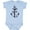 AE-Light Blue, variant on Inktastic 1st Birthday Anchor Boys or Girls Baby Bodysuit