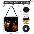 thumbnail image 3 of BlackBolsas De Truco O Trato De Halloween Con Luz Led Bolsa De Fiesta De Halloween Iluminada, Bolsa De Asas De Caramelo Con Luz De Cubo De Halloween Para Niños Y Adultos Suministro, 3 of 5