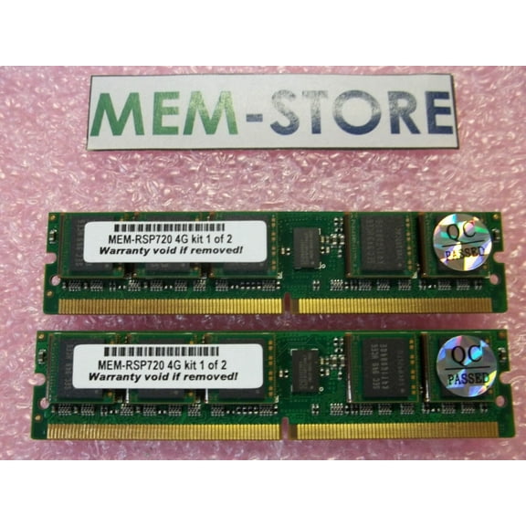 MEM-RSP720-4G 2x2GB memory for Cisco RSP720 (3rd Party)
