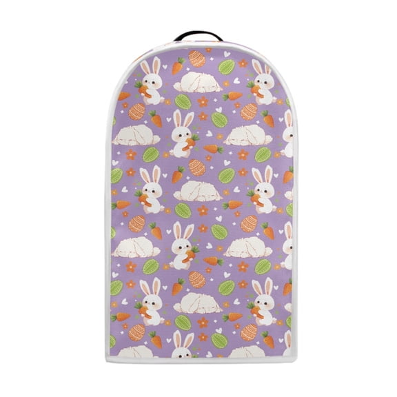 HELLHERO Little Rabbit and Carrot Univesal Blender Cover with Cover Protection Polyester Coffee Machine Dust Cover
