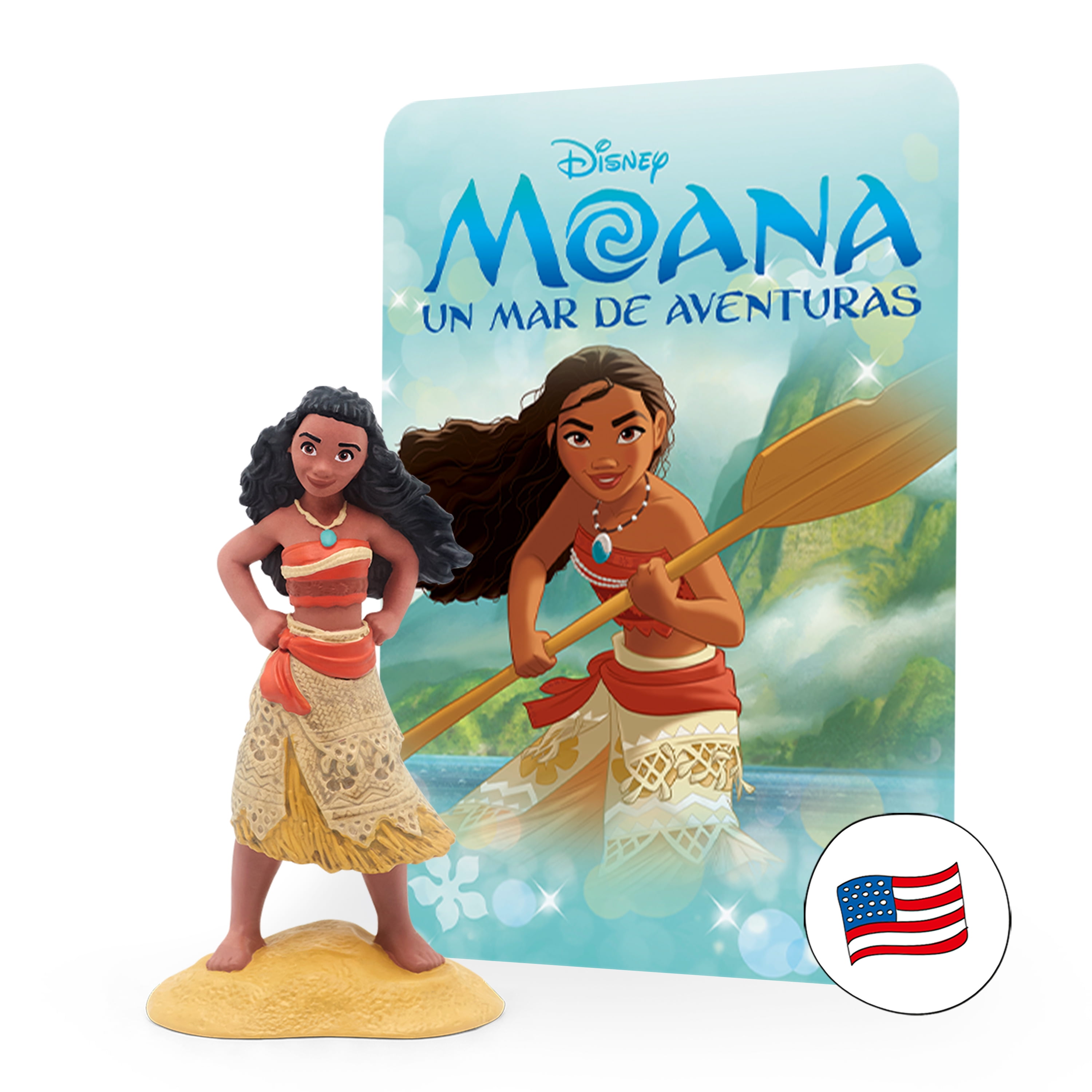 tonies Disney Vaiana Figurine de jeu audio (En Espagnol)