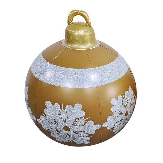 Outdoor Christmas Inflatable Decorated Ball Giant Christmas Inflatable Ball Christmas Tree Decorations