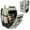 Silver, variant on ENHANCE Board Game Backpack with Shoulder Straps, Handle, Pocket for Dice, Game Pieces (Black)
