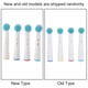 thumbnail image 1 of Cabezal de cepillo de dientes reemplazable cabezal de cepillo de dientes eléctrico limpieza de cabezales de cepillo de dientes sónicos de repuesto para ANGGREK Otros, 1 of 8