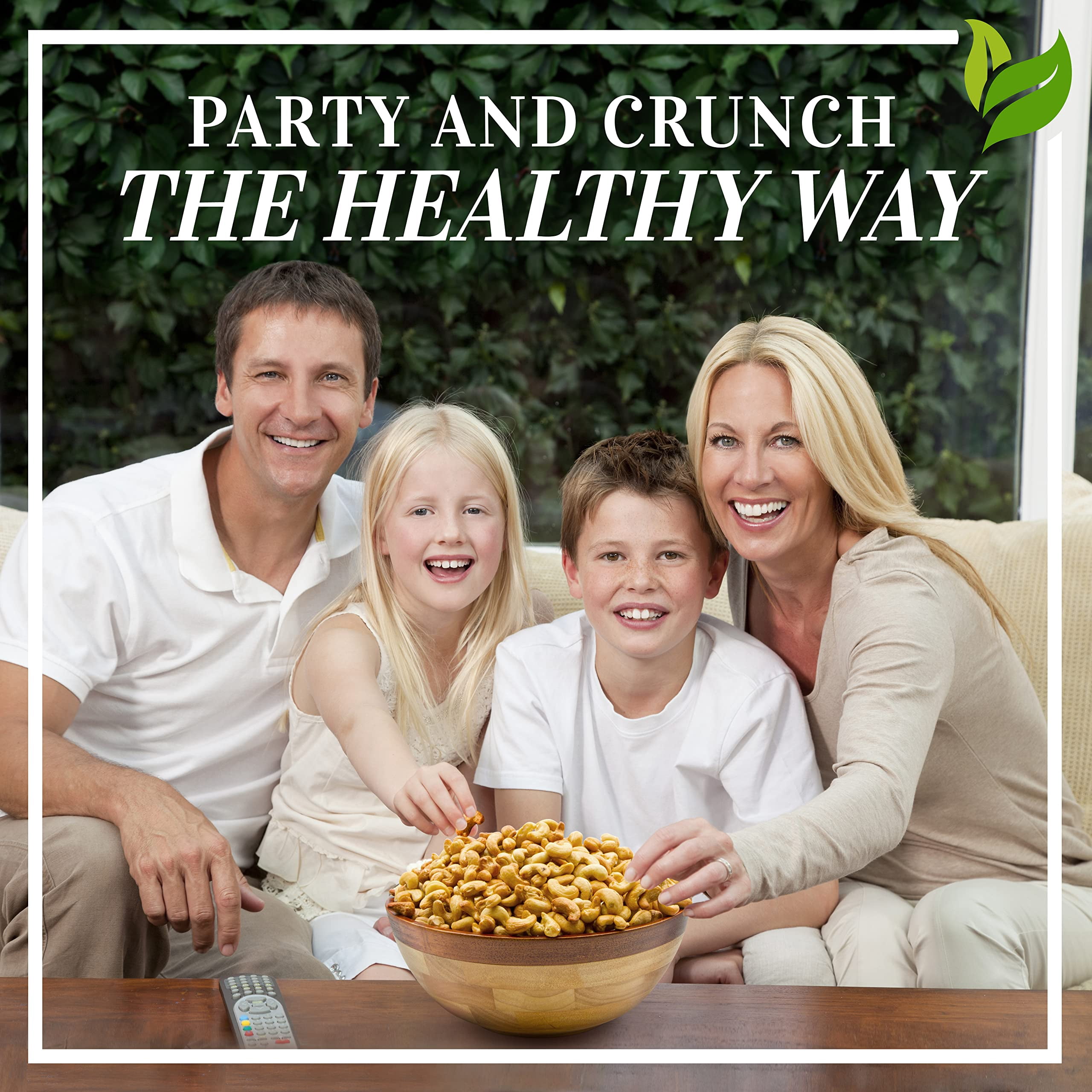 Dry Roasted Whole Cashews with Sea Salt-48oz-No oil No PPO Non GMO Vegan Kosher I'M A NUT