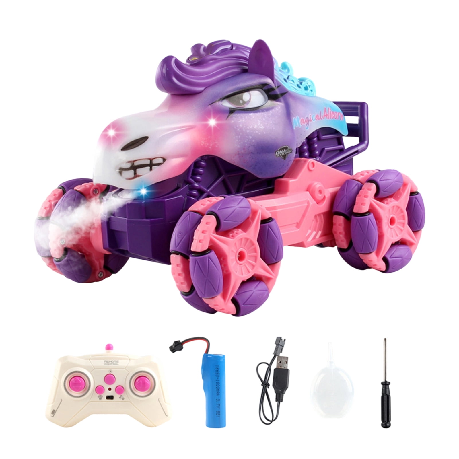 Remote Control Dinosaur Car For Men - Rechargeable RC Dinosaur Toy with Lights and Sounds - Birthday Gift Electric/Robot Dino Vehicle, A, 1Pcs