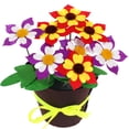 thumbnail image 2 of Coofit 5 Sets DIY Craft Kit Handmade Carnation Artificial Flowers Fake Plants for Kids, 2 of 10
