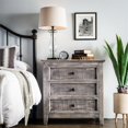 thumbnail image 3 of Picket House Furnishings Kendrick 3-Drawer Accent Chest in Gray, 3 of 8
