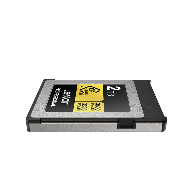 Lexar 2TB Professional GOLD CFexpress 4.0 Type B Memory Card