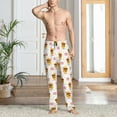 thumbnail image 6 of Lsque Cute Duck Print Men's Pajama Pants, Lounge Pant - Comfortable Home Wear,Elastic Waistband, Stylish Design-XX-Large, 6 of 9