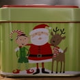 thumbnail image 6 of Christmas Gift Box Chocolate Candy Tin Box Christmas Series Painted Iron Box Square Storage Box for Chocolate Candy Cookie Jewelry Small Gifts, 6 of 6