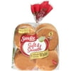 Sara Lee® Soft & Smooth® Made with Whole Grain White Hamburger Buns 8 ct Bag