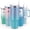 BluePink, variant on 40 oz Tumbler with Handle and Straw Lid, 100% Leak-proof Travel Coffee Mug, Stainless Steel Insulated Cup for Hot and Cold Beverages, Keeps Cold for 34Hrs or Hot for 10Hrs, Dishwasher Safe (LakeBlue)