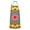 Colorful Tie Dye, variant on Green Tie Dye Fan Pattern Apron-Garden Aprons for Women with Pockets-Cotton Linen Waterproof Kitchen Cooking Gardening Aprons Adjustable for Kitchen,Cooking,BBQ and Salon 33x27 Inch