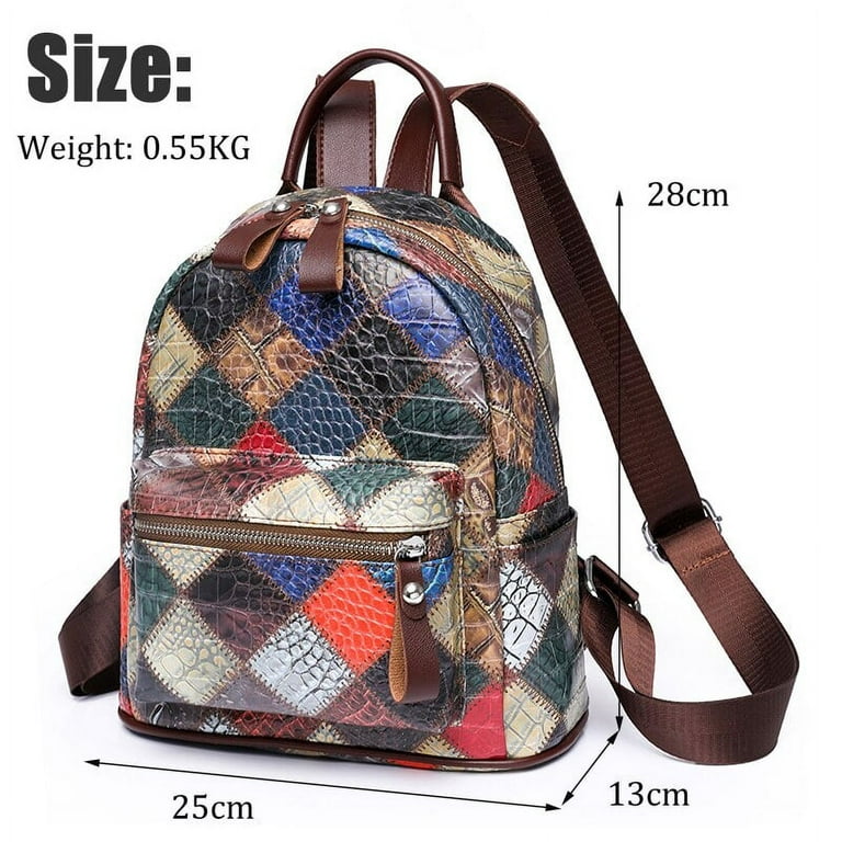 Women's Midsize patchwork backpack I