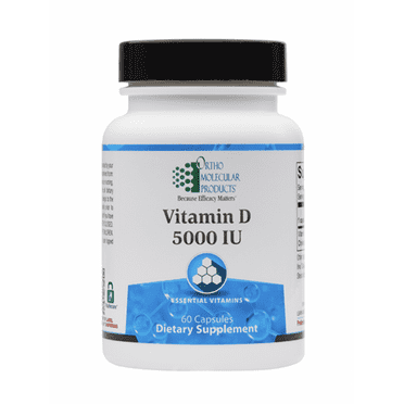 Vitamin D 5,000 IU 60 capsules by Ortho Molecular Products