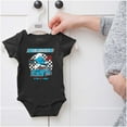 thumbnail image 5 of The Smurfs Kanji High Speed Racecar Bodysuit Jumper Boys Infant Baby Brisco Brands NB, 5 of 6
