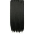 thumbnail image 1 of Miangastore Pièce de Cheveux Synthétiques Longue Droite Extension de Cheveux Accessoire de Coiffure pour Femmes, 1 of 8