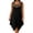 Black, variant on Women's Plus Size Sleeveless Dresses with Cutout Neckline Casual Asymmetric Hem A Line Swing Sundress for Summer Party Vacation Trendy 2026