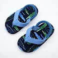 thumbnail image 2 of Gubotare Boys Girls Open-Toe Sandals Summer Beach Water Slides Sandals(Toddler/Little Kid) Size 8(Blue,8 Toddler), 2 of 6