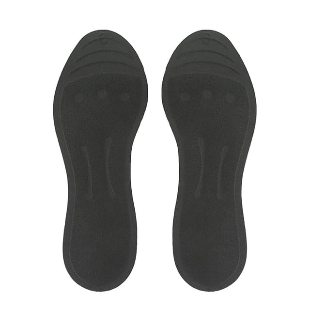 Plantillas ortopédicas de TPU con masaje líquido, relleno de glicerina, que absorben el masaje terapéutico de pies para fascitis plantar y pies planos (negro) - Talla M1