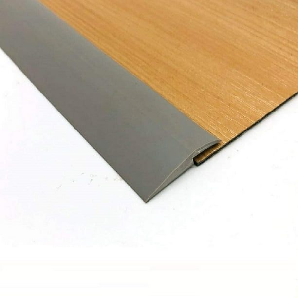 Tira De Borde Cinta adhesiva para protección de bordes de alfombras Tiras para puertas de transición de piso de goma Gris Ehuebsd Libre de BPA