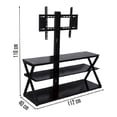 thumbnail image 4 of Mueble Home Trends con Soporte para TV Negro, 4 of 4
