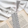 thumbnail image 6 of Kdxio Cute Panda Print Metal Tassel Bookmarks,Perfect Gift for Art Lovers and Bookworms Metal Bookmarks for Women, 6 of 8