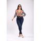 thumbnail image 4 of Jeans Faja Stretch Skinny Mujer Tiro Alto NYK N4780 Azul, 4 of 4