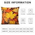 thumbnail image 5 of COMIO Hello Fall Maple Leaf Pillow Covers, Autumn Thanksgiving Harvest Seasonal Pillowcases,Autumn Gifts,Fall Themed Decorate Home Farmhouse,Fall Outdoor Pillow Covers, 5 of 5