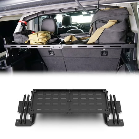 Cargo Rack Basket For 2018-2025 Jeep Wrangler JL 4 door - Holds Up to 300 lbs of Cargo
