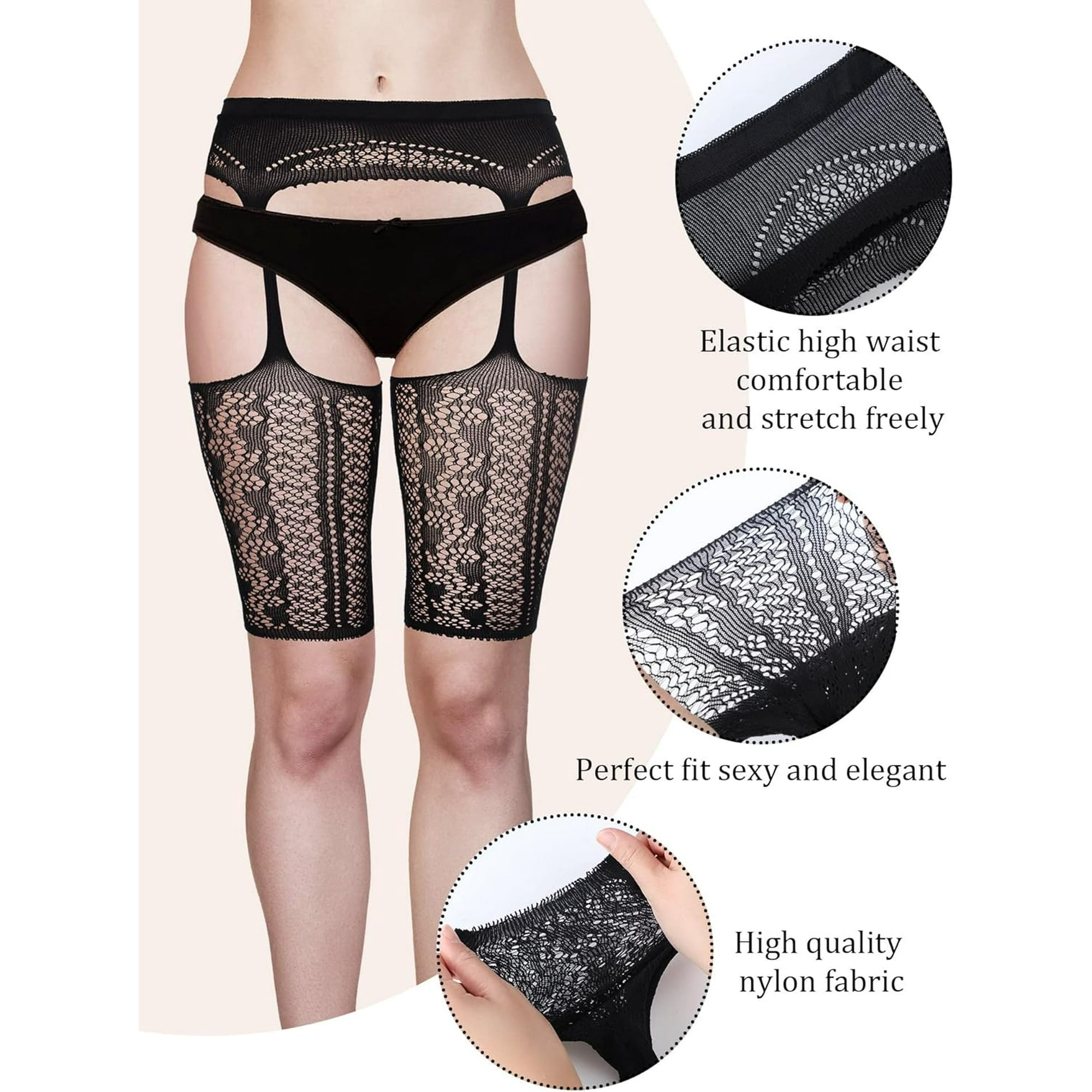 High waisted fishnet shorts best sale