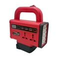 thumbnail image 1 of Handle-Style Inverter Power Station, Multi-Function LED Light with SOS Mode, Portable Power for Outdoor Travel & Device Charging, 1 of 7