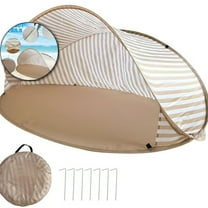 Beach Shelter Up Protection UPF 50  Up Beach Tent Beach Shelte Beach Tent Sun Protection With Carry Bag Sun Protection Wind Protection For Beach Camp