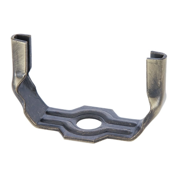 B&P Lamp® Regular Weight Lamp Shade Harp Holder Base, 1/8IP, Antique Brass Finish