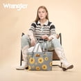 thumbnail image 3 of Montana West Women's Wrangler Tote Bag - Sunflower Floral Purse, Western Style Shoulder Bag, Ideal Memory-Keeper, Jean, 3 of 7