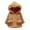 Khaki, variant on Lindreshi Toddler Girl Coats and Jackets Toddler Kids Baby Girl Winter Jacket Warm Coat Thick Outwear Hooded Snowsuit