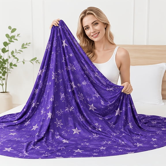 Reversible Cooling Blanket Double Sided Pattern,Twin - 60"×90"