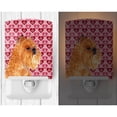 thumbnail image 2 of Caroline's Treasures SS4494CNL Brussels Griffon Hearts Love and Valentine's Day Portrait Ceramic Night Light, 6x4x3",, 2 of 2
