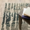 thumbnail image 5 of Oriental Weavers Carson Area Rug - 0745C - 9'10" x 12'10" - in Blue/ Beige - Modern Industrial Style, Stain Resistant, Family and Pet Friendly , Family, Dining, Living Room Rug, 5 of 8