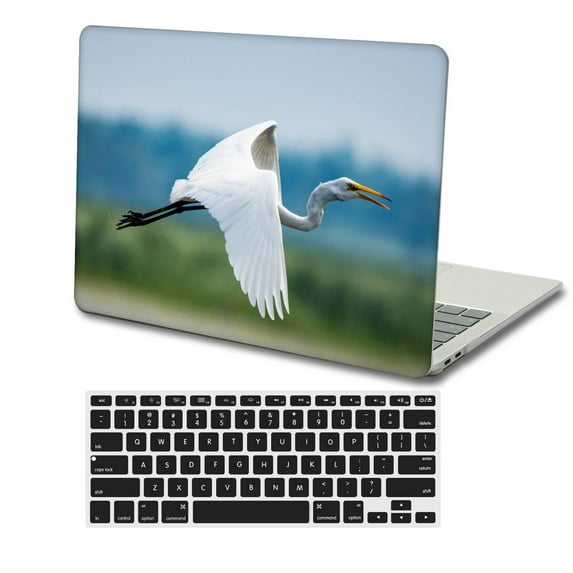 KSK KAISHEK for Newest MacBook Pro 15" Case 2019 - 2016 Rel. Model A1990 A1707, Plastic Protective Case Hard Cover + Black Keyboard Cover, Feather Series 0134