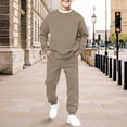thumbnail image 5 of KAUOD 2 Piece Sweatsuits for Teen Girls Plain Fleece Hoodies Sweatpants Joggers Set Warm Casual Pullover Tracksuits Outfits, 5 of 6