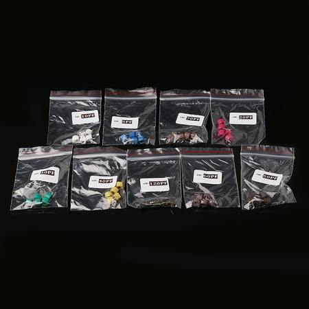 

FEAMOS 45 Pcs 9 Values Trimmer Capacitor Kit Assorted Adjustable Variable Capacitors