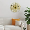thumbnail image 3 of Wall Hanging Acrylic Mirror Decoration Clocks And Watches for Living Room, 3 of 5