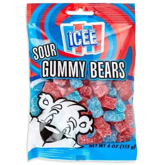 Icee Sour Gummy Bears 113g