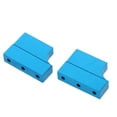 thumbnail image 1 of 2 piezas de aluminio Motorstoel Steunen Motorstoelbeugel para HSP RC 1:10 Auto Azul, 1 of 7