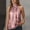 c01Pink, variant on JGGSPWM Women's Metallic Sleeveless Halter Stand-up Collar Tops Pleated Elegant Tank Top Casual Summer Work Shirts Black XXL