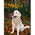 thumbnail image 5 of Dog Bandanas Plaid Reversible Triangle Bibs Scarf Accessories for Dogs Pets, 5 of 5