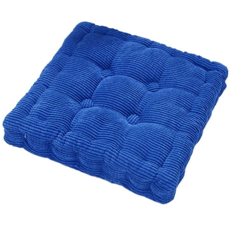 

FHYNZ 2.8 Thicken Corduroy Cushion 16X16 Solid Color Soft Chair Round/Square Floor Cushion Mats Meditation Yoga Seating Cushion for Living Room Ind