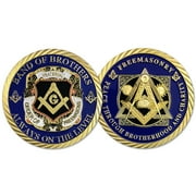ATSKNSK Masonic Collectible Order of Freemason Brotherhood Grand Lodge Gift Coin